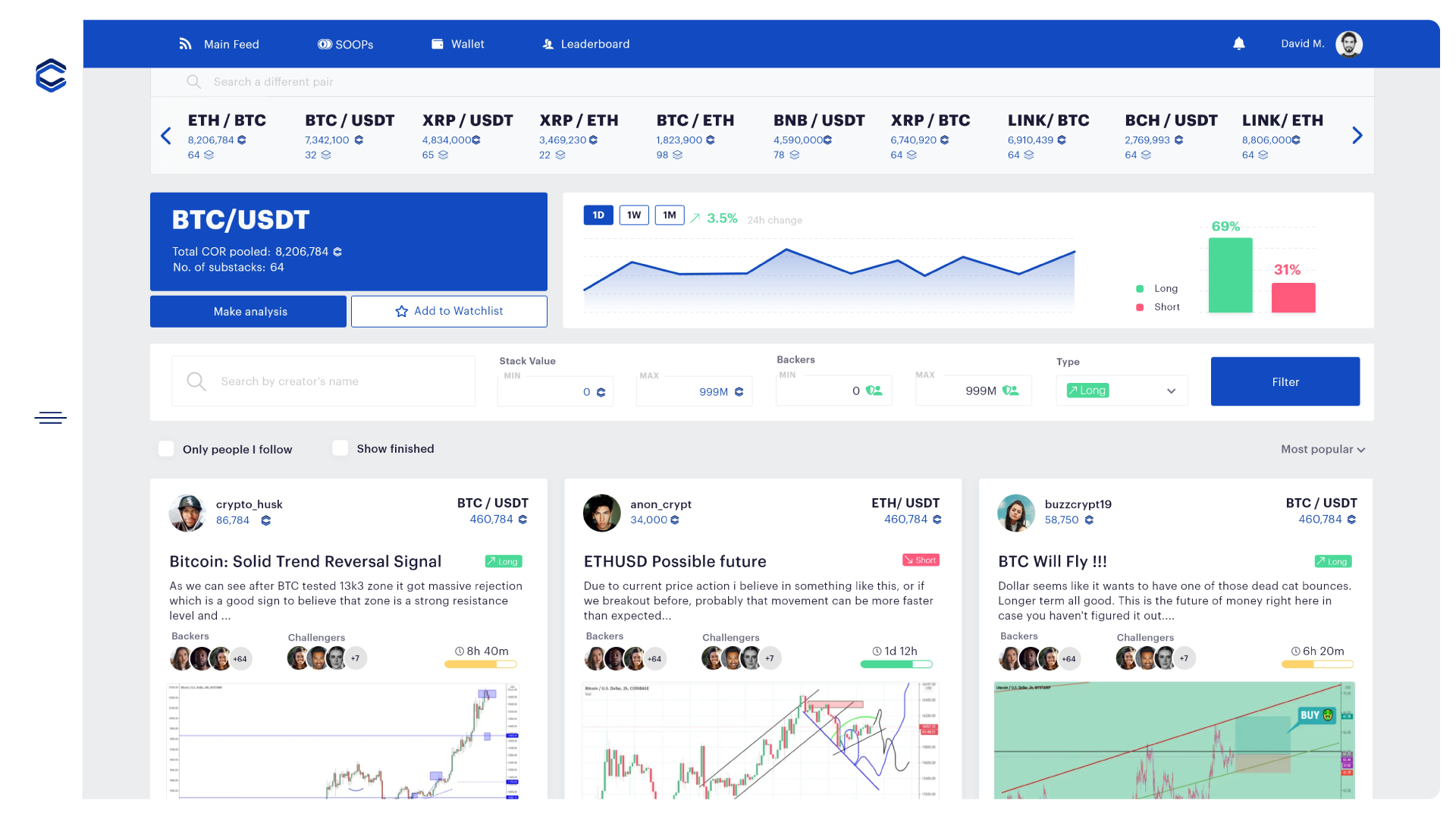 ALPHA Preview —Pair SOOPs | See who predicted and what for your favorite trading pairs