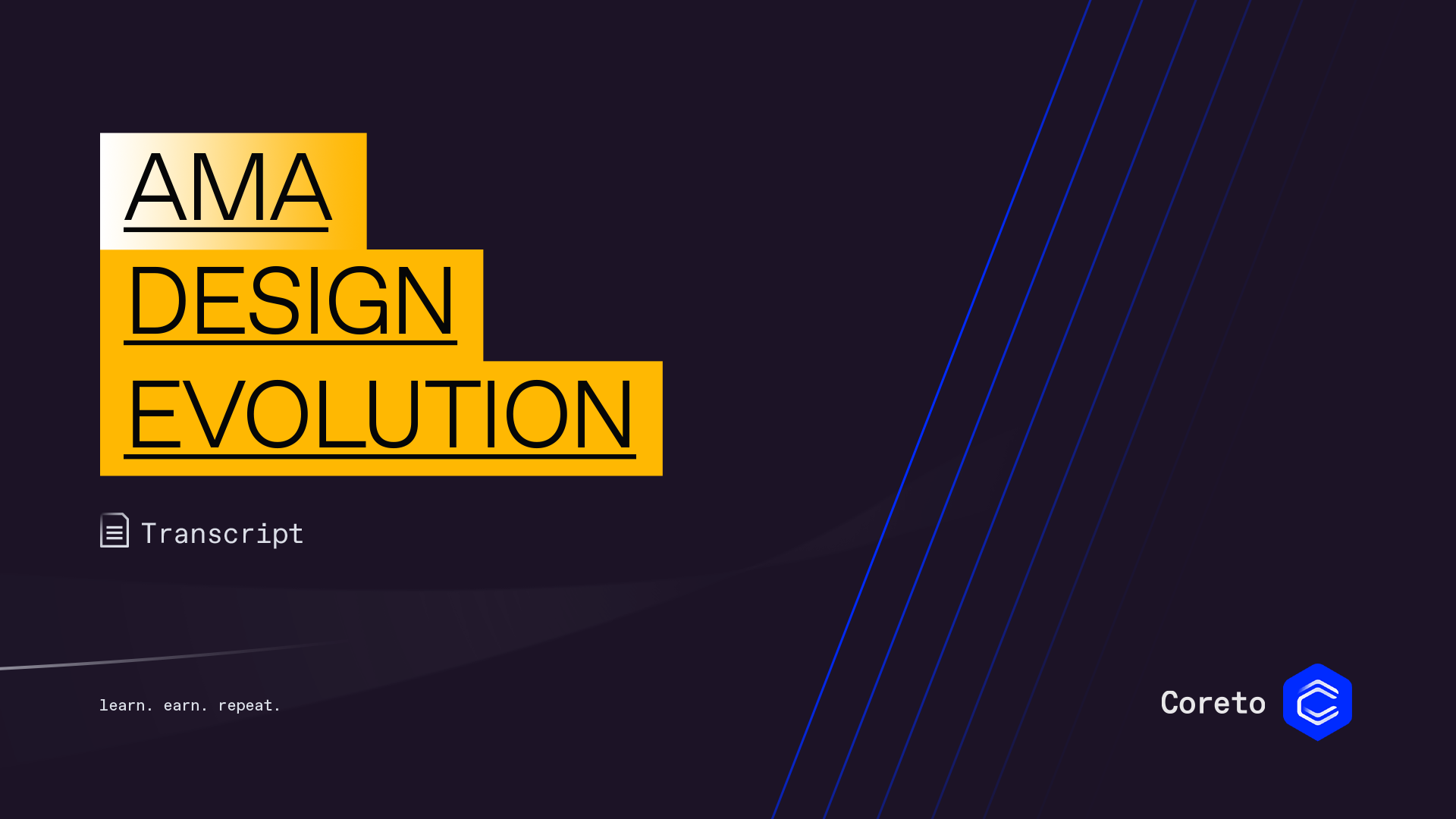 Design Evolution AMA Transcript