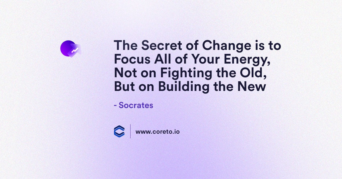 Coreto will CERTAINLY become one of the main sources of information and inspiration when it comes to DYOR